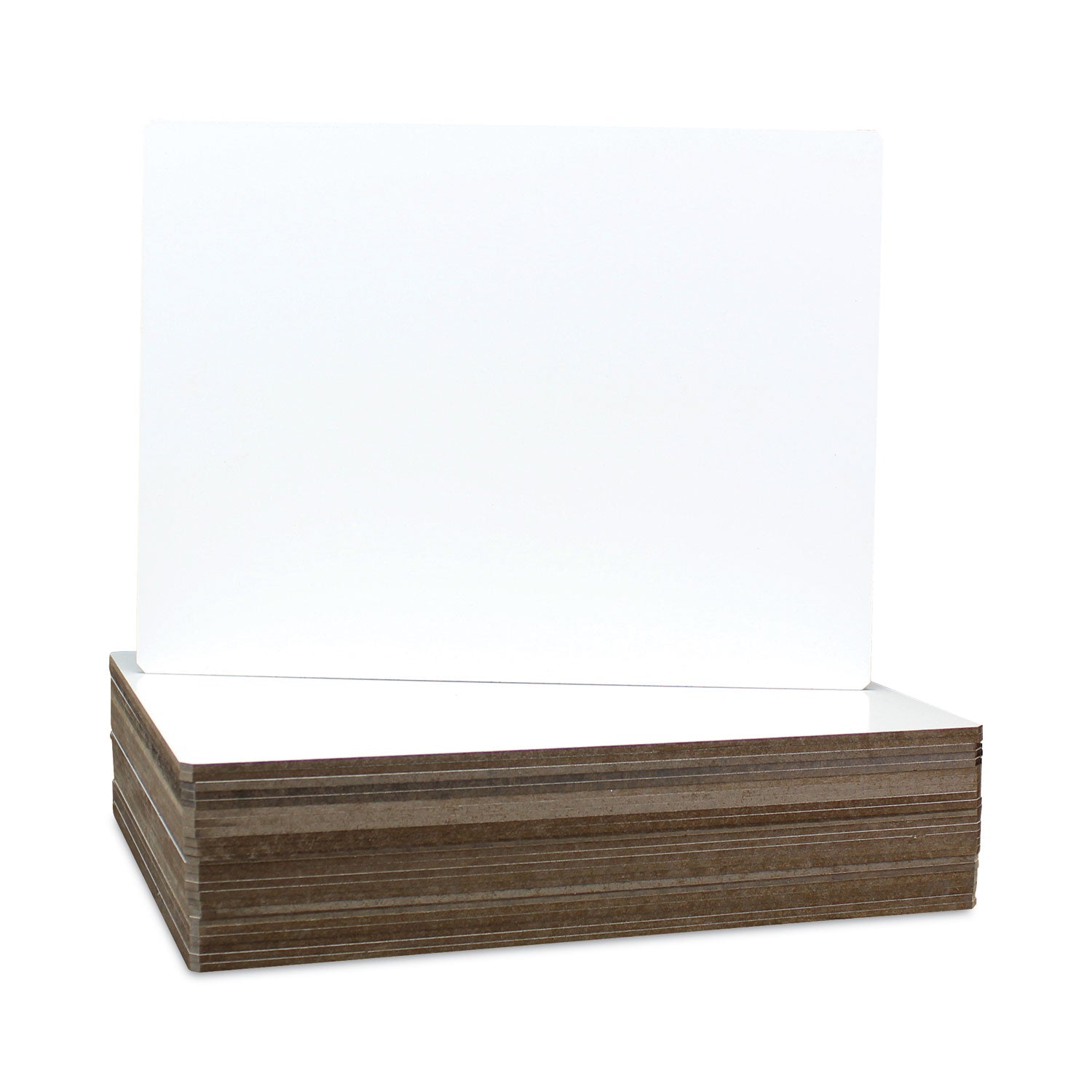 Dry Erase Board, 12 x 9, White Surface, 24/Pack