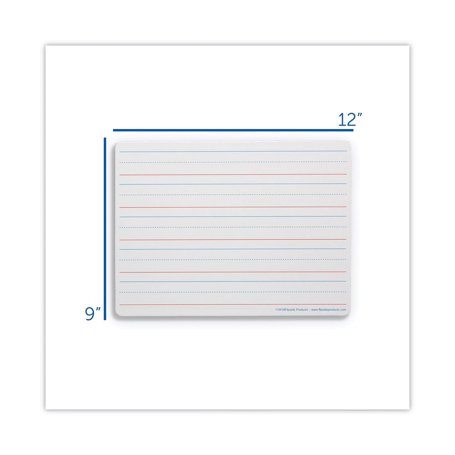 magnetic-two-sided-red-and-blue-ruled-dry-erase-board-12-x-9-ruled-white-front-unruled-white-back-12-pack_flp10176 - 4