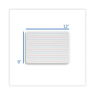 two-sided-red-and-blue-ruled-dry-erase-board-12-x-9-ruled-white-front-unruled-white-back-12-pack_flp10134 - 4