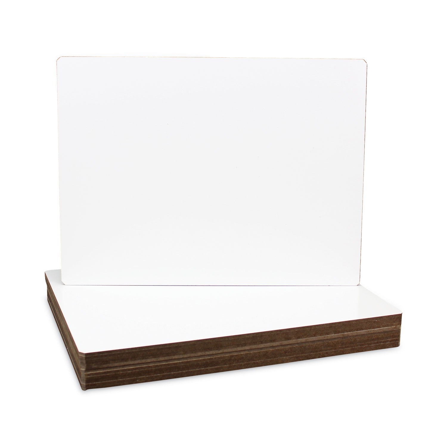 Dry Erase Board, 12 x 9, White Surface, 12/Pack