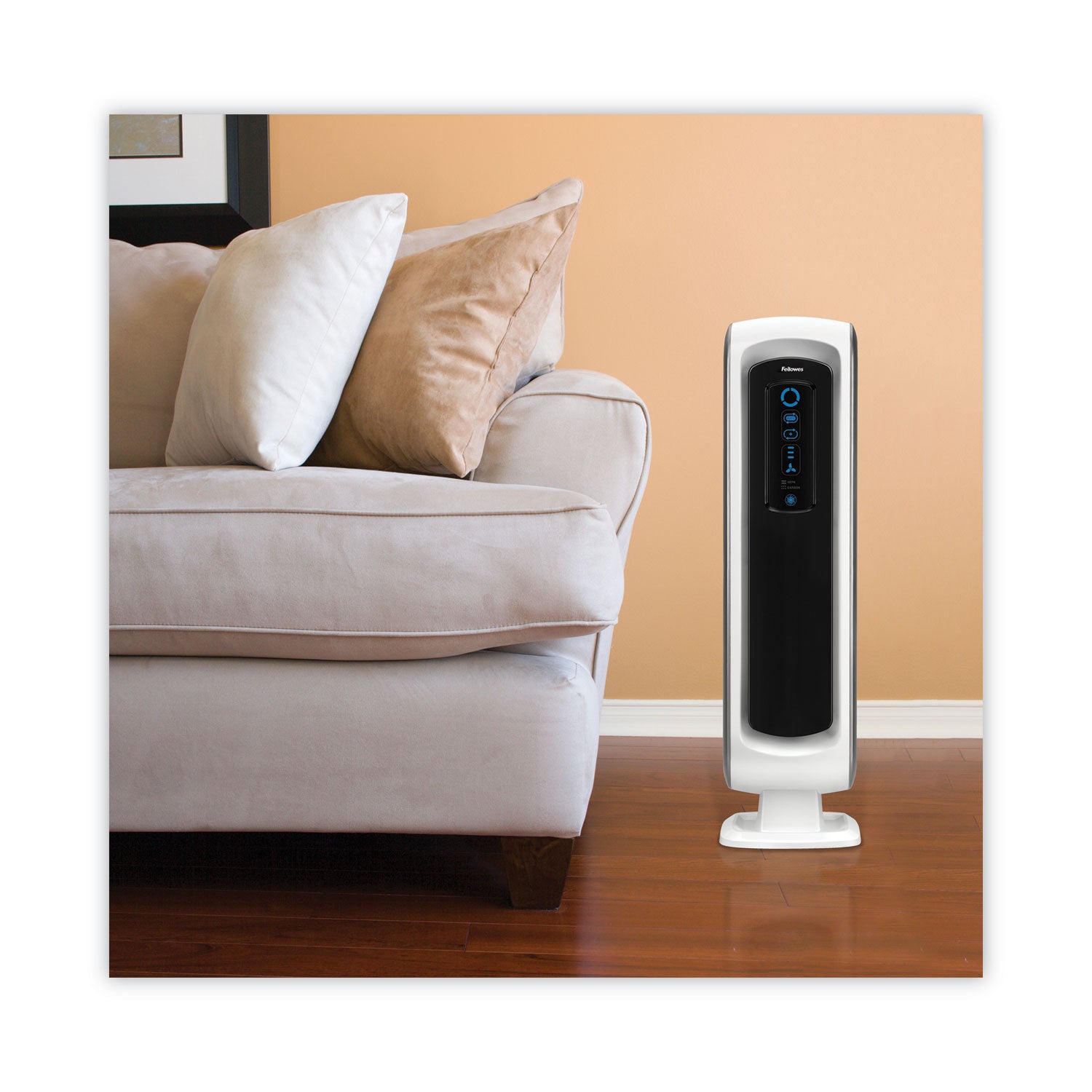 True HEPA Filter for Fellowes 90 Air Purifiers, 4.56 x 16.5 - 
