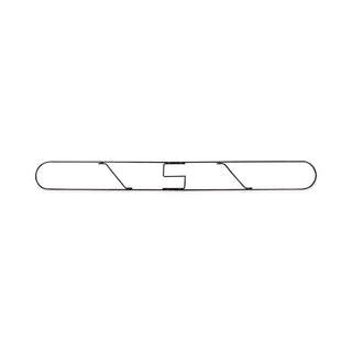 Clip-On Dust Mop Frame, 48w x 5d, Zinc Plated