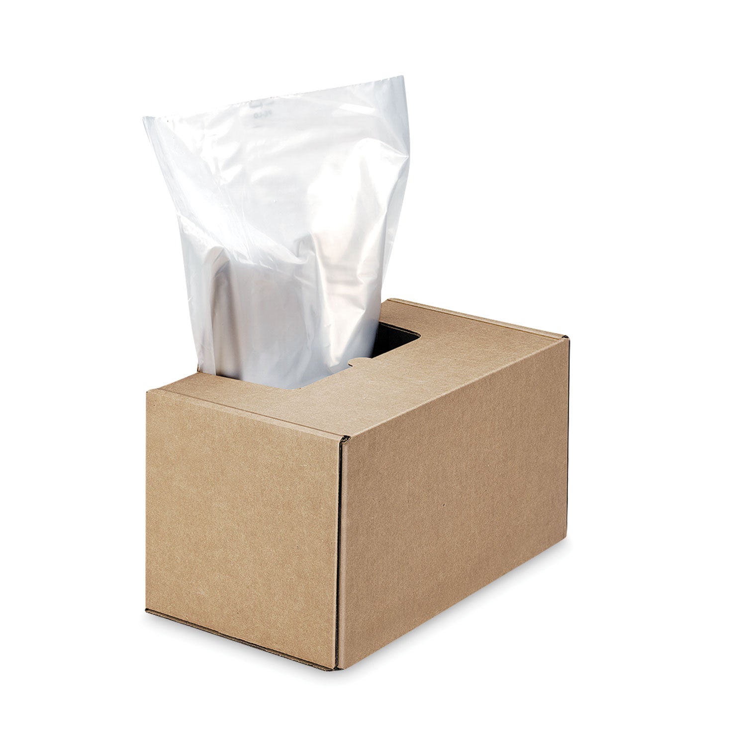 Shredder Waste Bags, 50 gal Capacity, 50/Carton - 