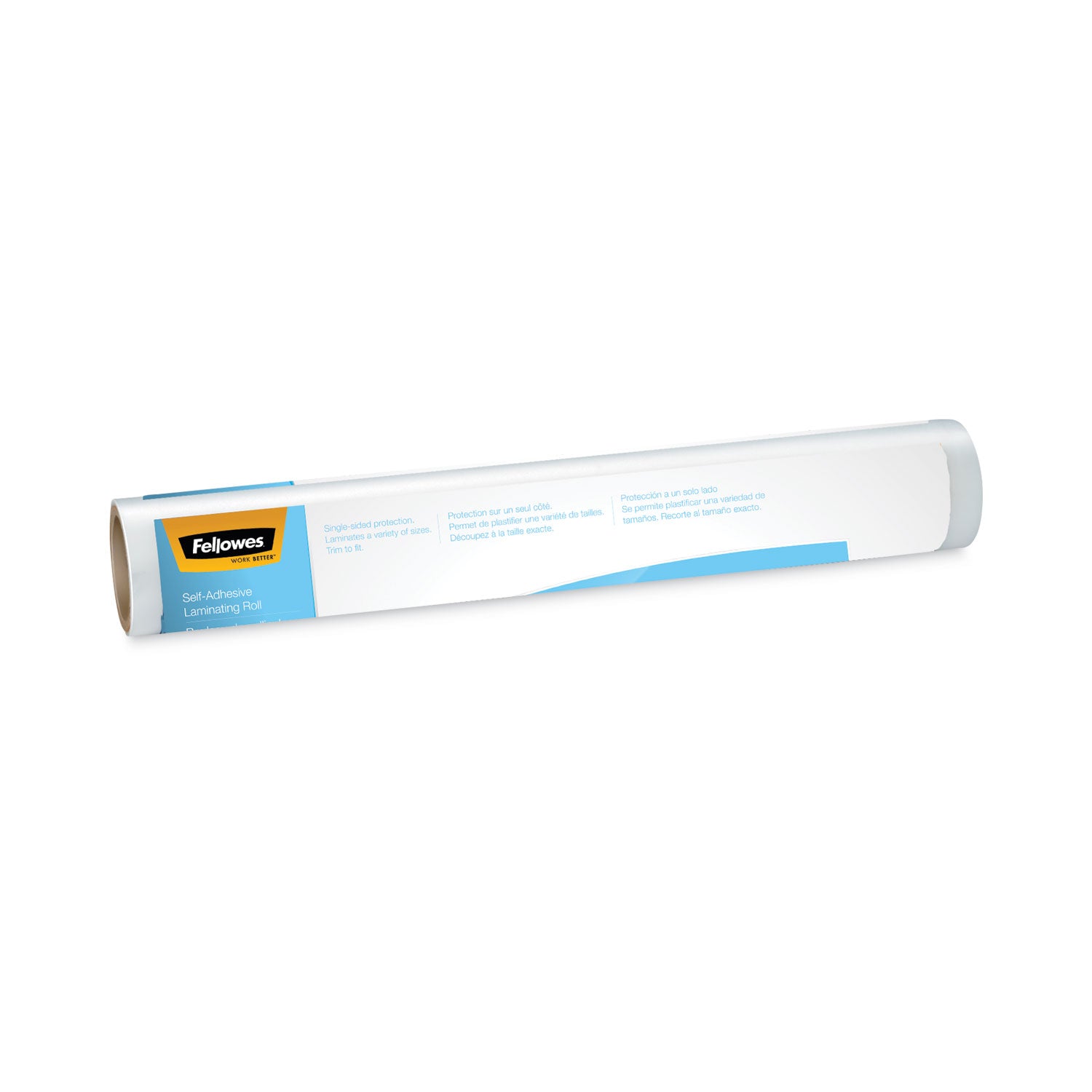 Self-Adhesive Laminating Roll, 3 mil, 16" x 10 ft, Gloss Clear - 