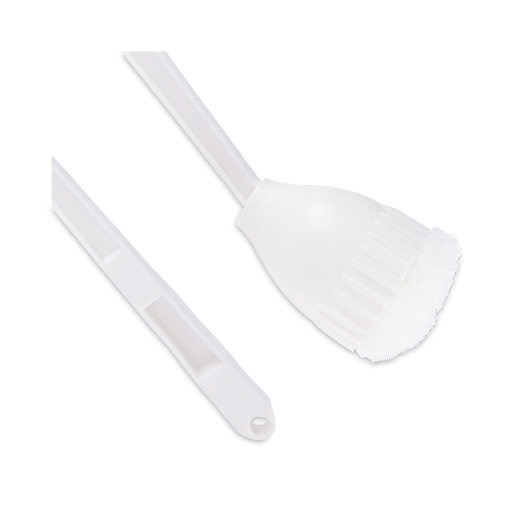 Cone Bowl Mop, 10" Handle, 2" Mop Head, White, 25/Carton - 