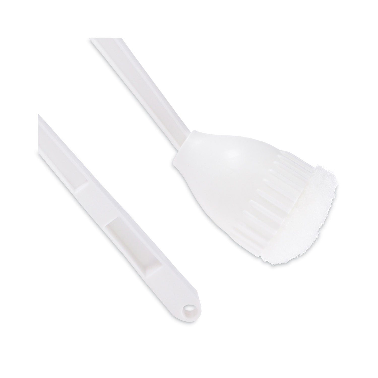 Cone Bowl Mop, 10" Handle, 2" Mop Head, White, 25/Carton - 