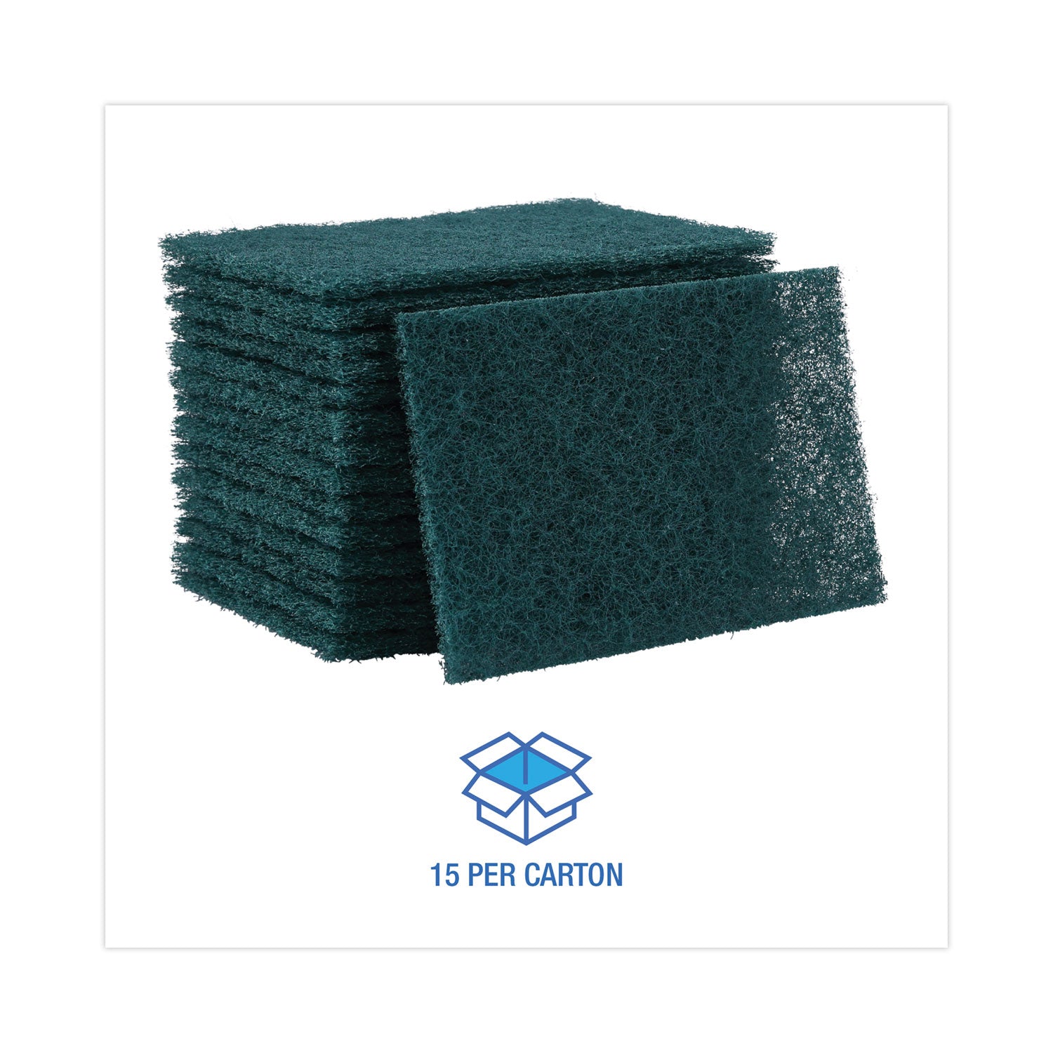 heavy-duty-scour-pad-6-x-9-green-15-carton_bwk186 - 5