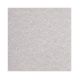 Light Duty Scour Pad, White, 6 x 9, White, 20/Carton