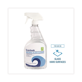 Natural Glass Cleaner, 32 oz Trigger Spray Bottle, 12/Carton