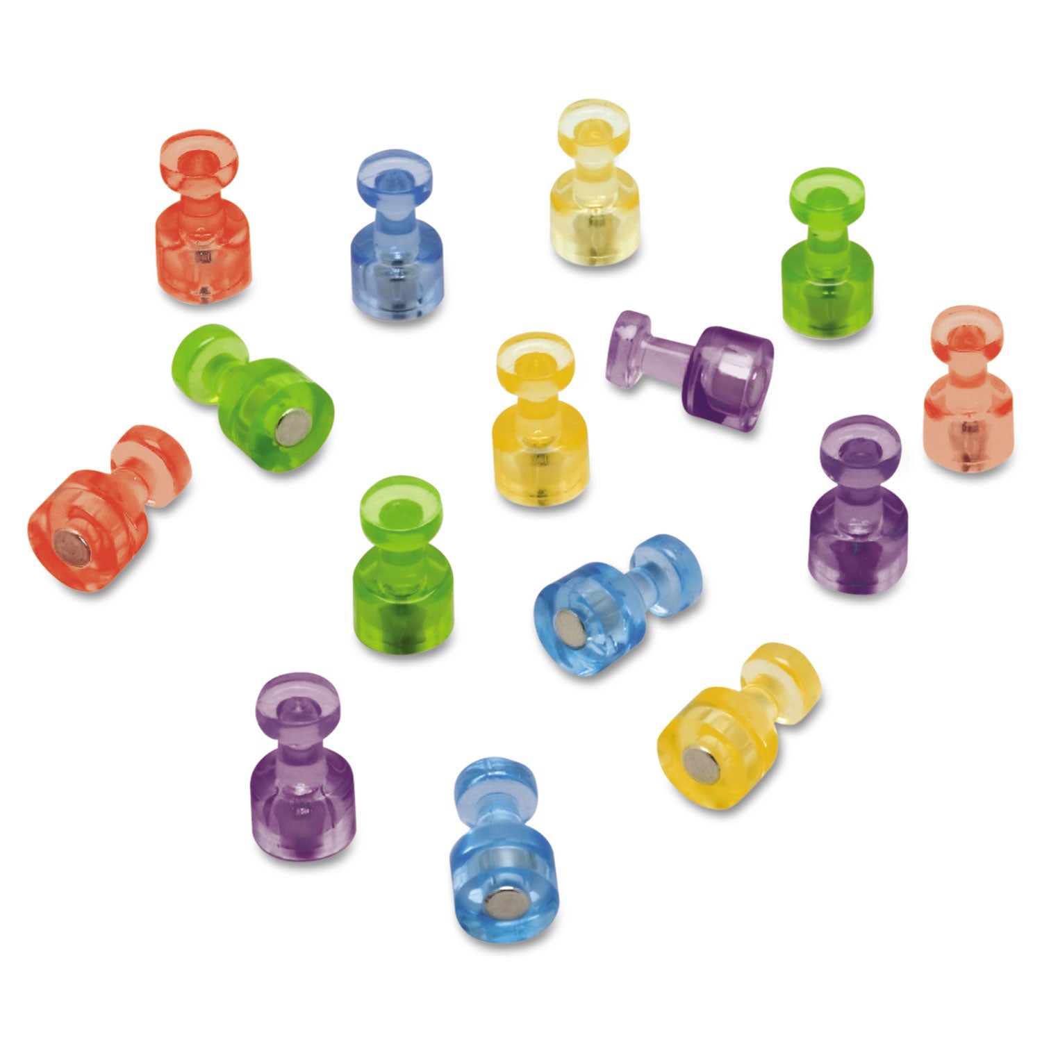 magnetic-push-pins-075-diameter-assorted-colors-20-pack_qrtmppc - 1
