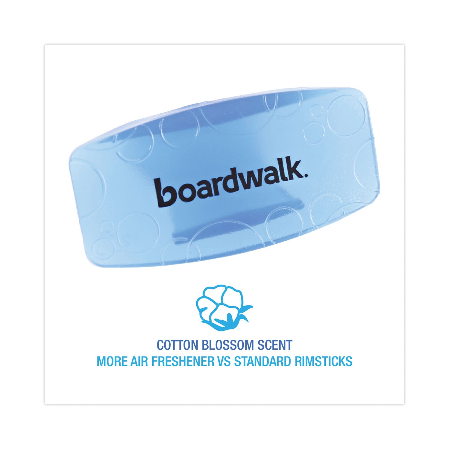 Bowl Clip, Cotton Blossom Scent, Blue, 12/Box