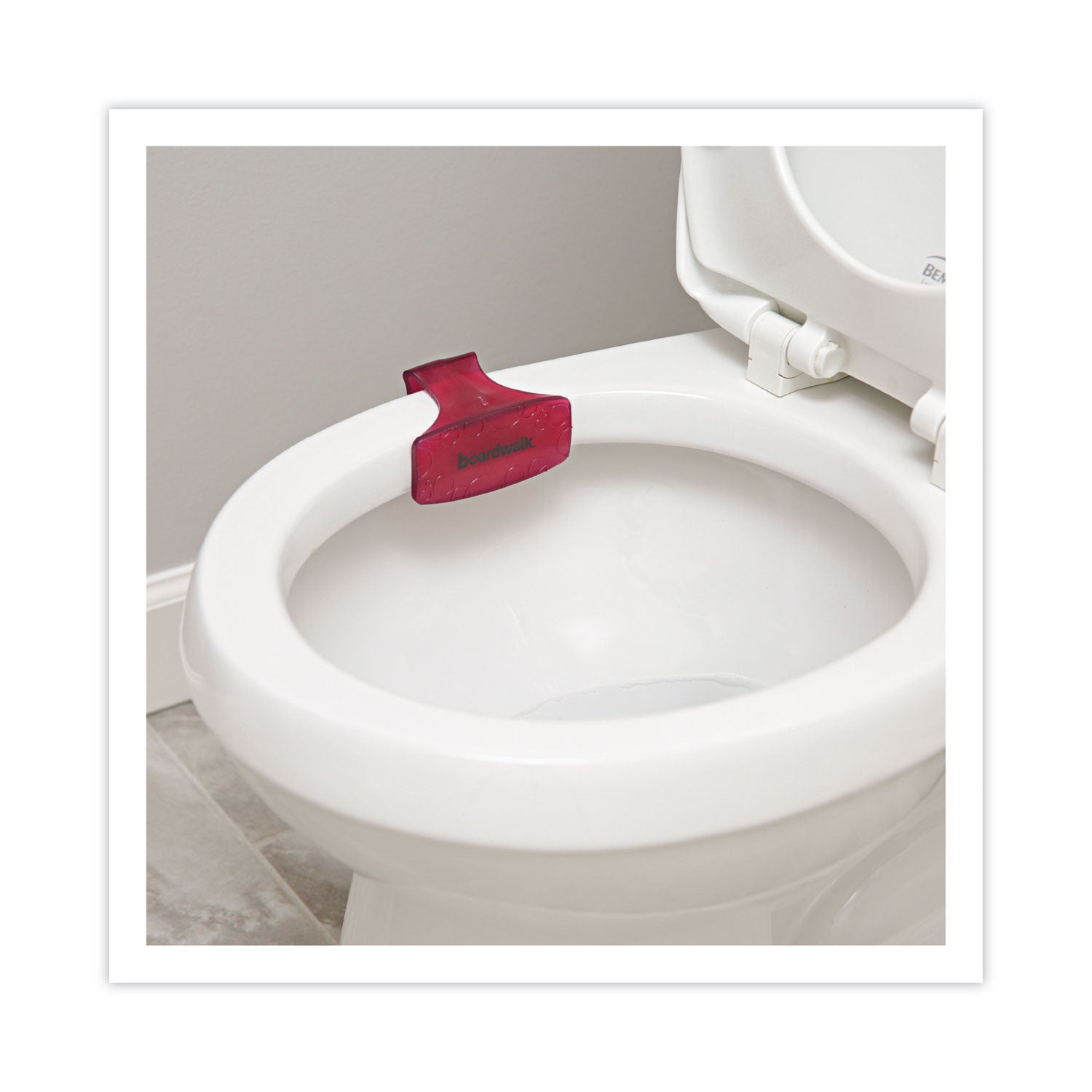 Bowl Clip, Spiced Apple Scent, Red, 12/Box