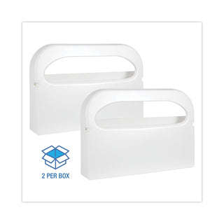 Toilet Seat Cover Dispenser, 16 x 3 x 11.5, White, 2/Box