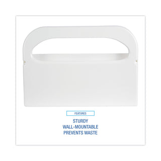 Toilet Seat Cover Dispenser, 16 x 3 x 11.5, White, 2/Box