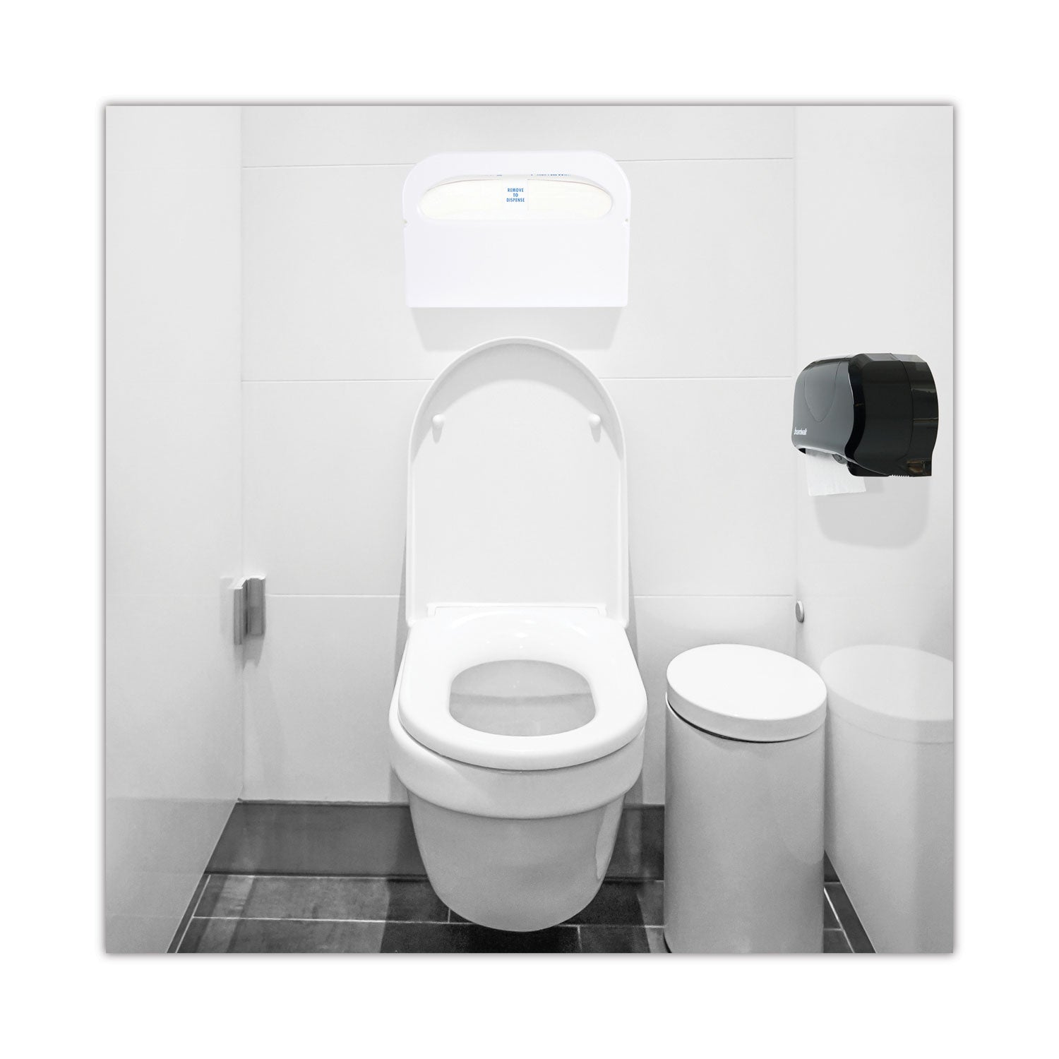 Toilet Seat Cover Dispenser, 16 x 3 x 11.5, White, 2/Box - 