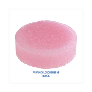 Urinal Para Deodorizer Blocks, Cherry Scent, 4 oz, Red, 12/Box