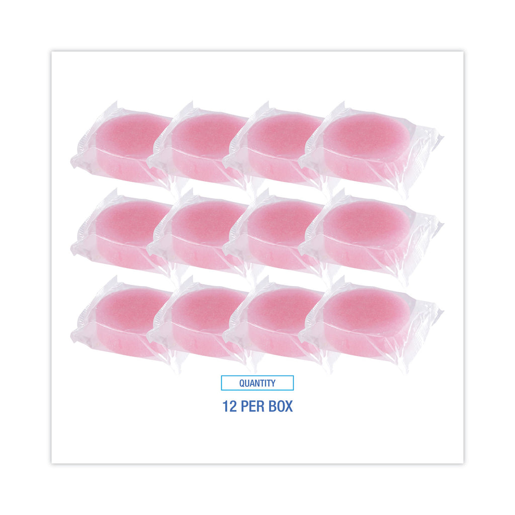 Urinal Para Deodorizer Blocks, Cherry Scent, 4 oz, Red, 12/Box