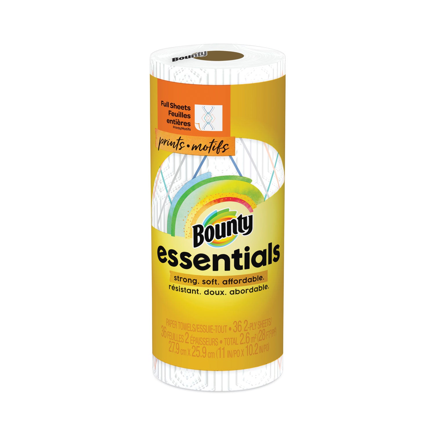 essentials-kitchen-roll-paper-towels-2-ply-11-x-102-40-sheets-roll_pgc74657rl - 1