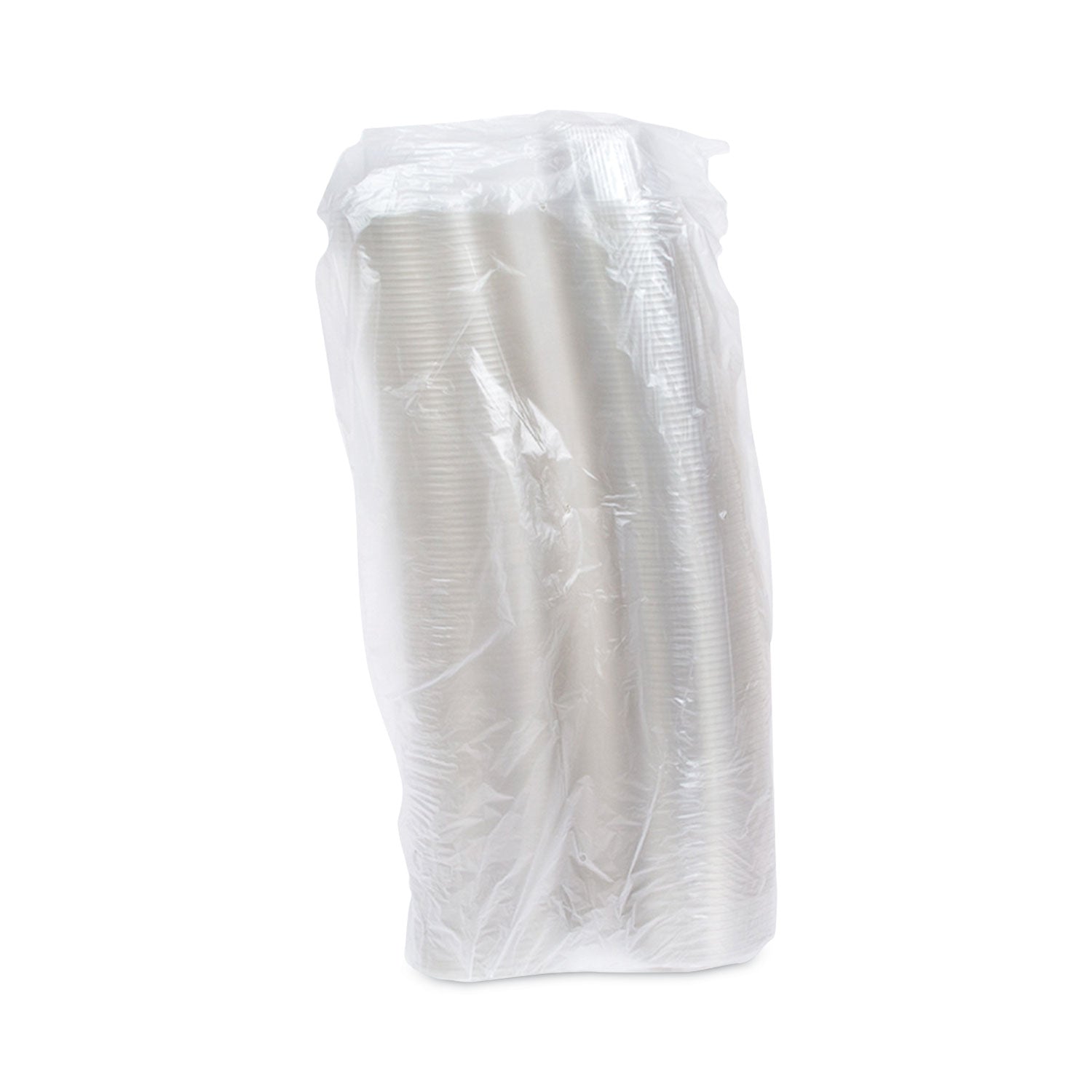 EarthChoice Recycled PET Hinged Container, 16 oz, 4.92 x 5.87 x 2.48, Clear, Plastic, 200/Carton