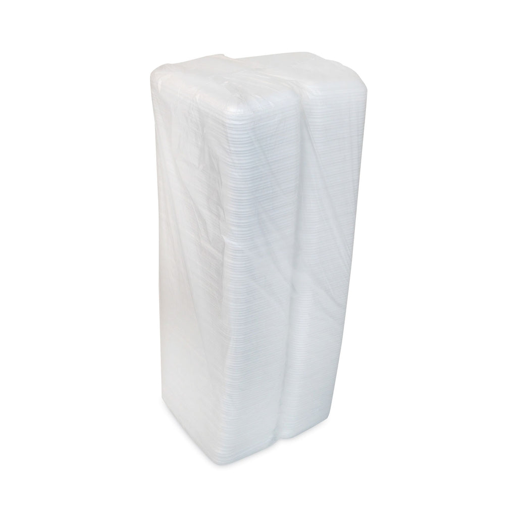 Supermarket Tray, #10S, 10.75 x 5.7 x 0.65, White, Foam, 500/Carton