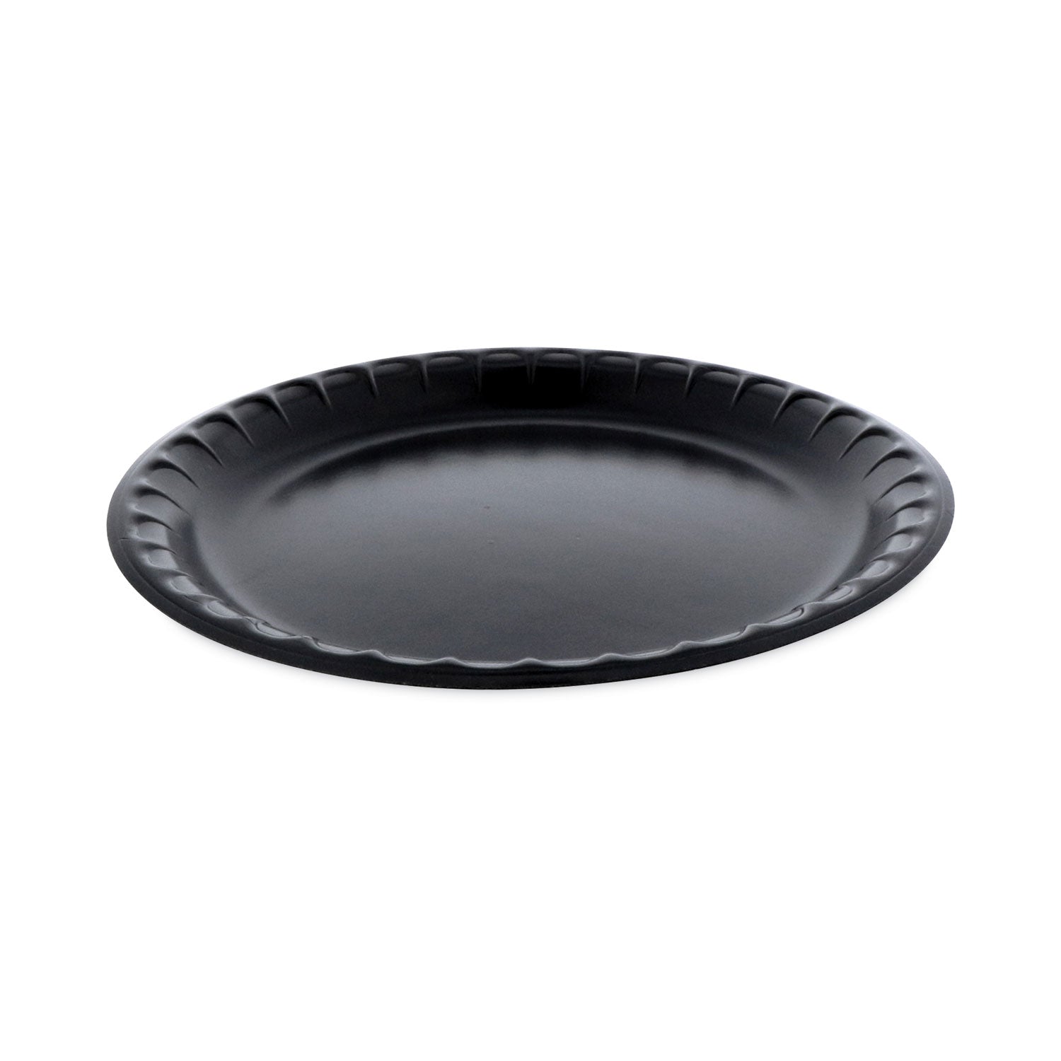 placesetter-deluxe-laminated-foam-dinnerware-plate-1025-dia-black-540-carton_pct0tkb0010000y - 1