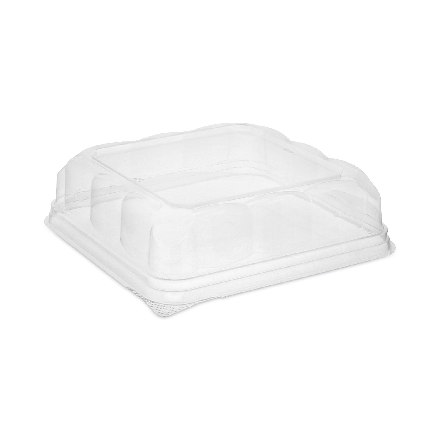 recycled-container-lid-dome-lid-for-6-x-6-brownie-container-75-x-75-x-202-clear-plastic-195-carton_pct75s20sdome - 1