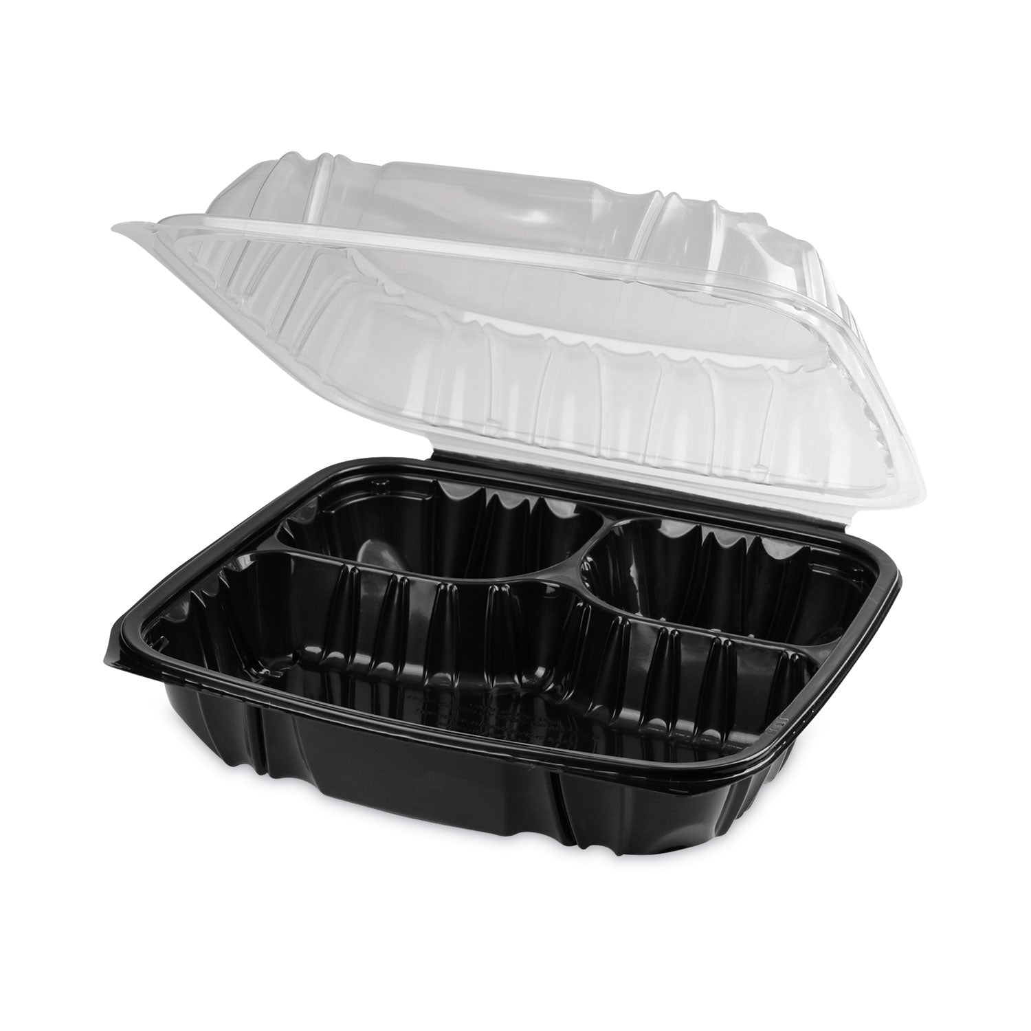 earthchoice-vented-dual-color-microwavable-hinged-lid-container-3-compartment-34oz-105x95x3-black-clear-plastic-132-ct_pctdc109310b000 - 4