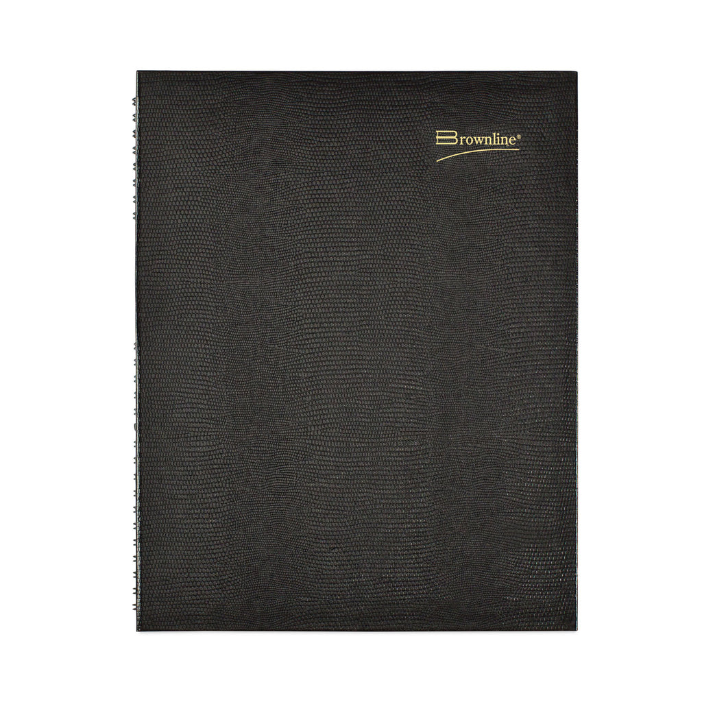 CoilPro 14-Month Ruled Monthly Planner, 11 x 8.5, Black Cover, 14-Month (Dec to Jan): 2023 to 2025