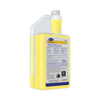 Diversey Prominence Heavy Duty Floor Cleaner - Concentrate - 32 fl oz (1 quart) - Citrus Scent - 6 - Heavy Duty, Film-free, Rinse-free, pH Neutral, Dilutable - Yellow
