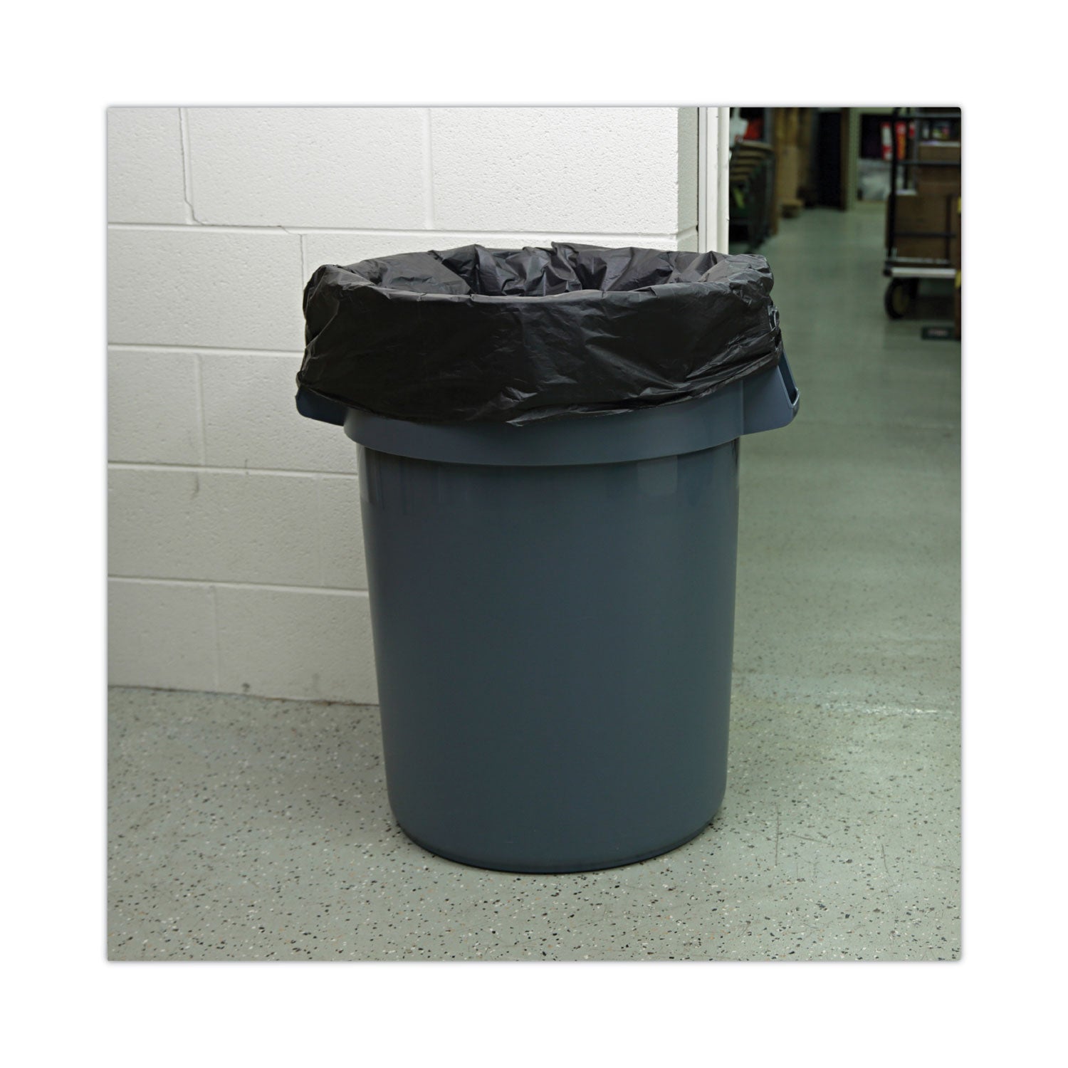 high-density-can-liners-45-gal-19-mic-40-x-46-black-25-bags-roll-6-rolls-carton_bwk404622blk - 5