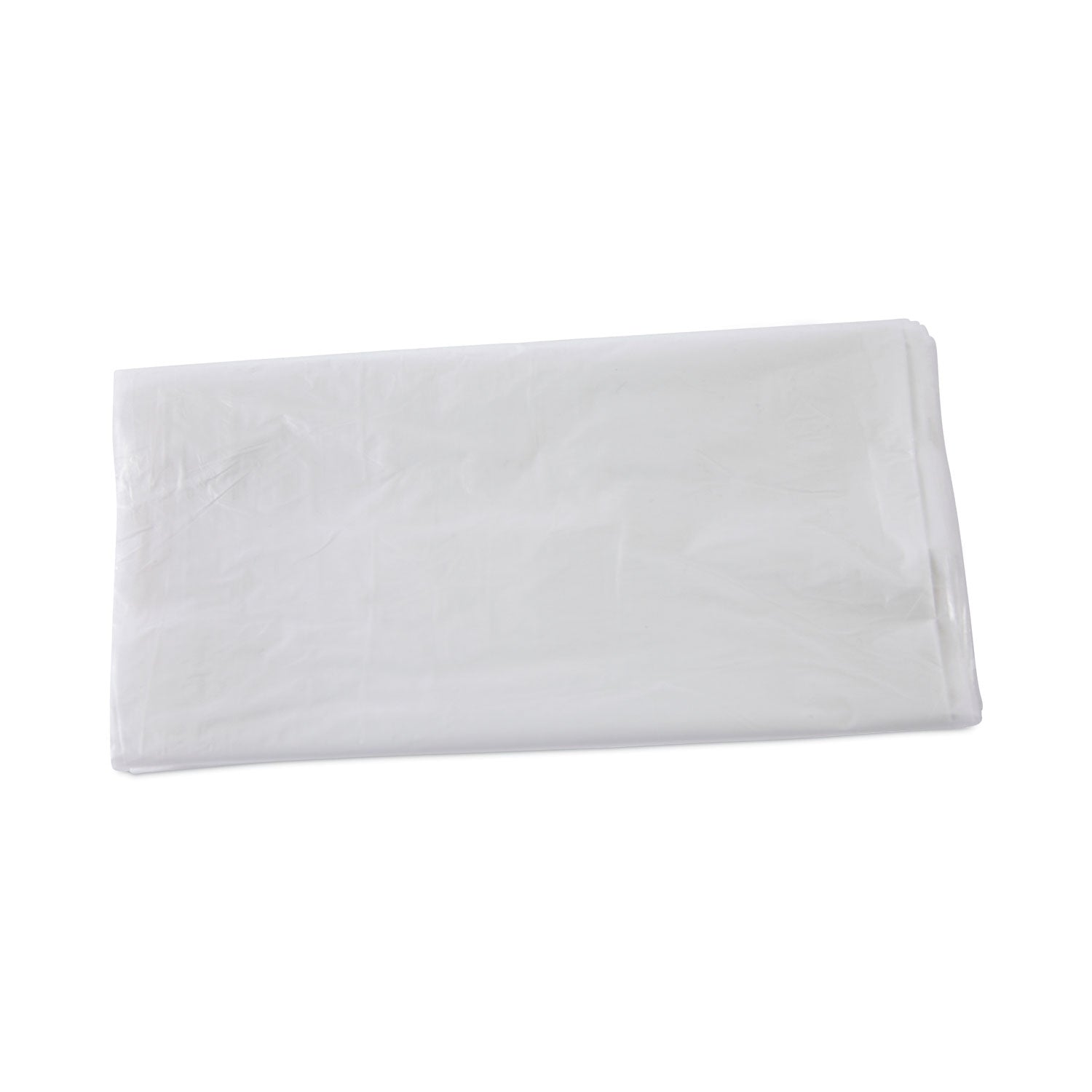 High Density Industrial Can Liners Flat Pack, 60 gal, 13 mic, 38 x 60, Natural, 200/Carton