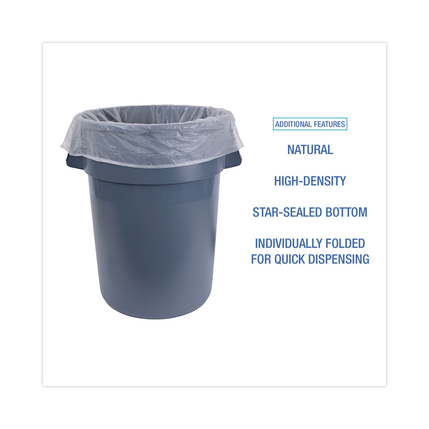 high-density-industrial-can-liners-flat-pack-60-gal-16-mic-38-x-60-natural-100-carton_bwkh3860s - 4