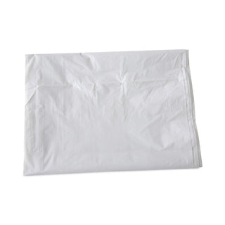 Linear Low Density Industrial Can Liners, 56 gal, 0.9 mil, 43 x 47, White, 100/Carton