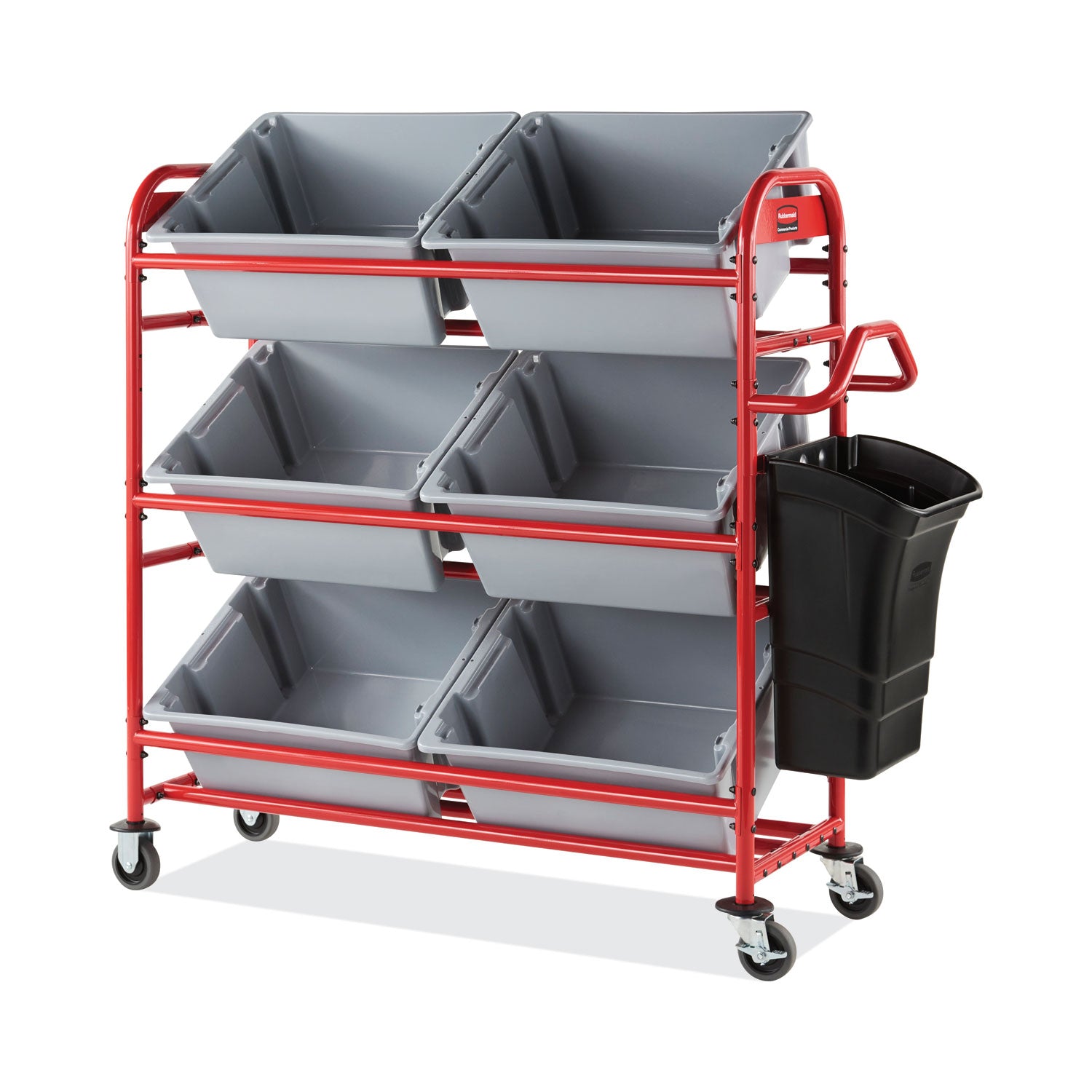 tote-picking-cart-metal-3-shelves-450-lb-capacity-57-x-185-x-55-red_rcp2144269 - 3