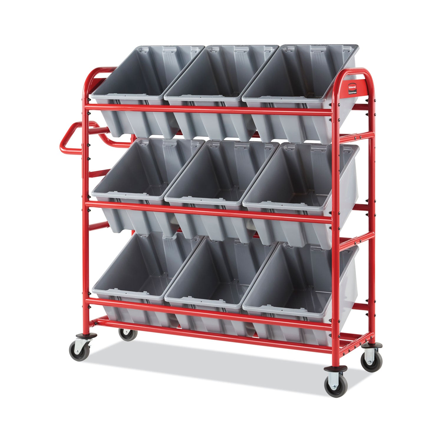 tote-picking-cart-metal-3-shelves-450-lb-capacity-57-x-185-x-55-red_rcp2144269 - 4