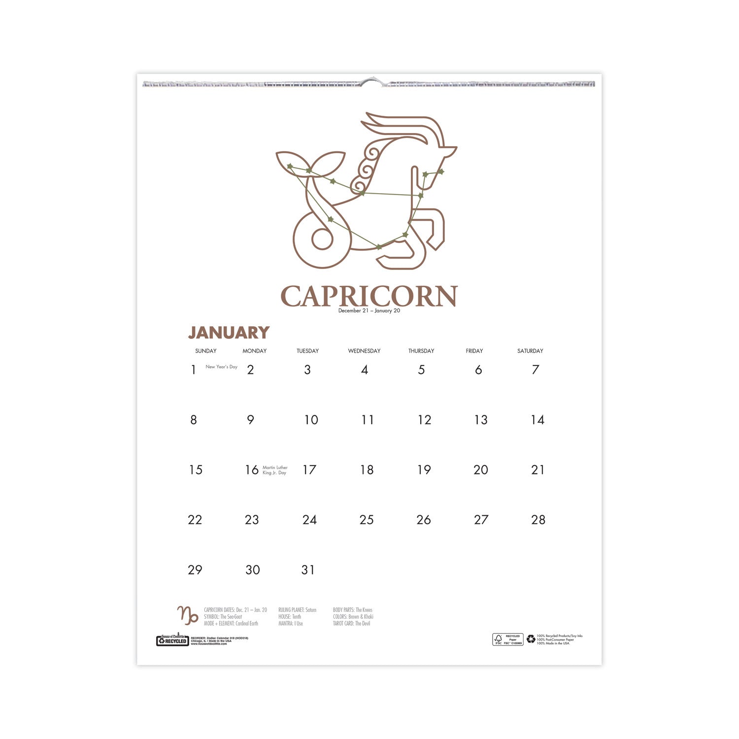 recycled-zodiac-wall-calendar-zodiac-artwork-14-x-11-white-multicolor-sheets-12-month-jan-to-dec-2024_hod318 - 2