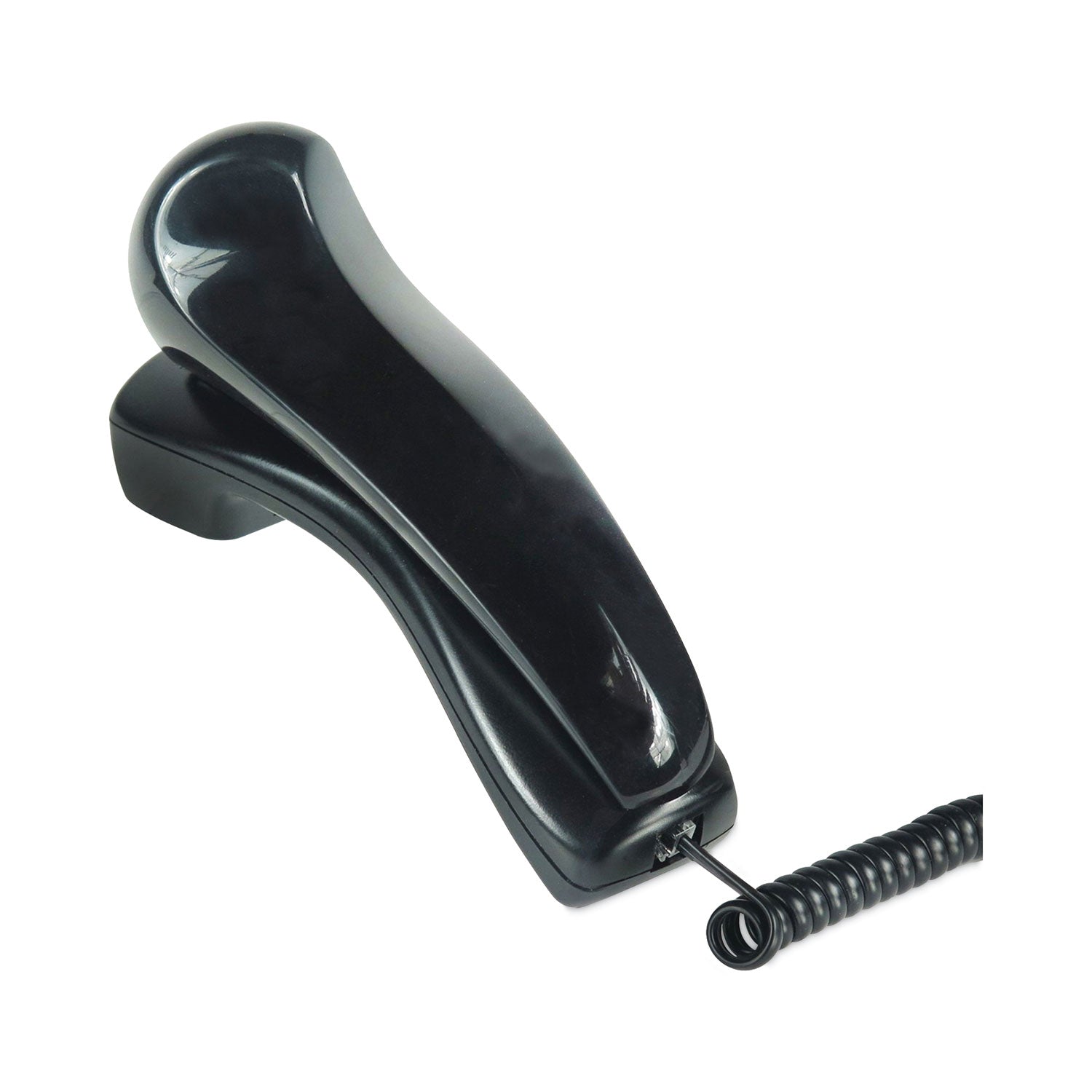 Standard Telephone Shoulder Rest, 2.63 x 7.5 x 2.25, Black - 