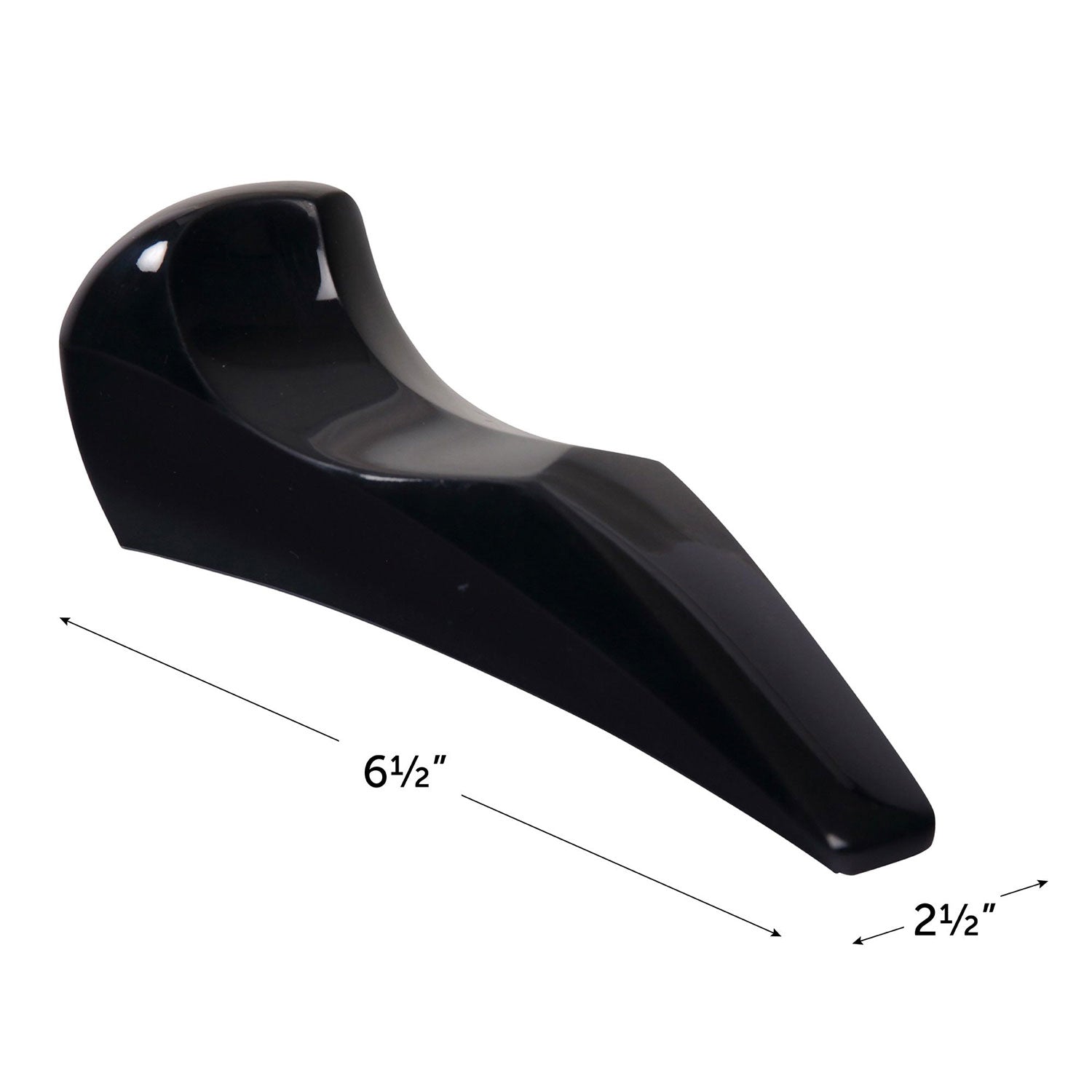 Softalk II Telephone Shoulder Rest, 2 x 6.75 x 2.5, Black - 