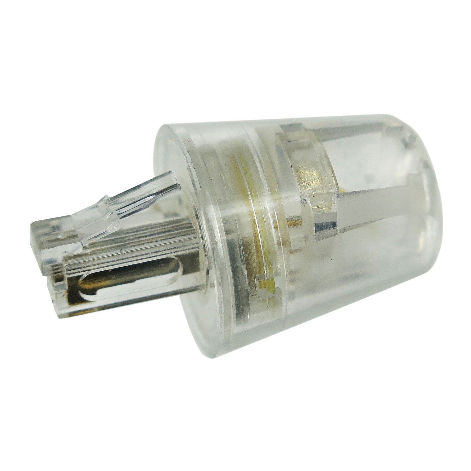 Twisstop Rotating Phone Cord Detangler, Clear - 