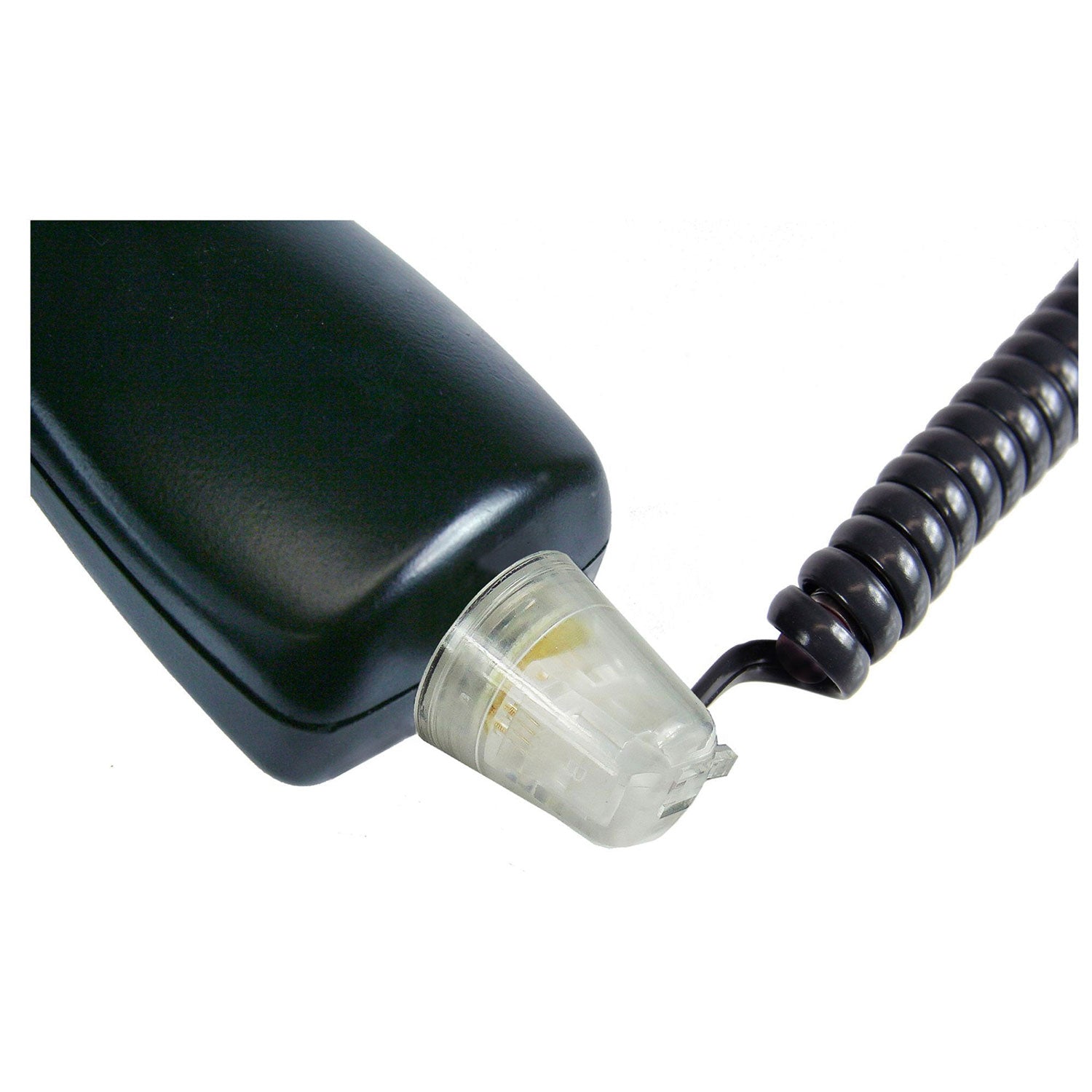 Twisstop Rotating Phone Cord Detangler, Clear - 