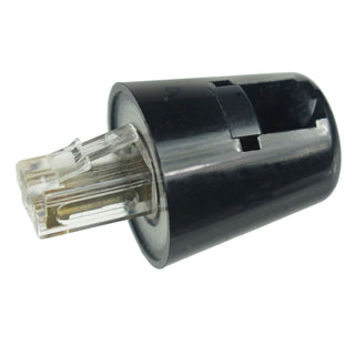 Twisstop Rotating Phone Cord Detangler, Black - 