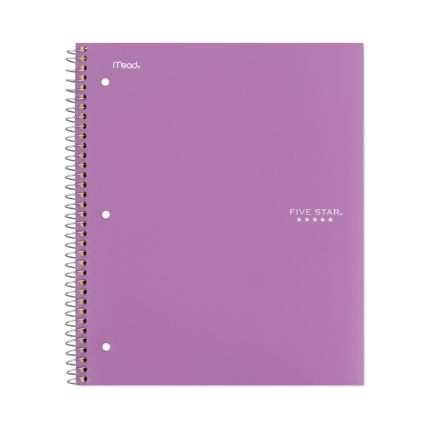 wirebound-notebook-1-subject-medium-college-rule-assorted-cover-colors-100-11-x-85-sheets-6-pack_mea38052 - 6