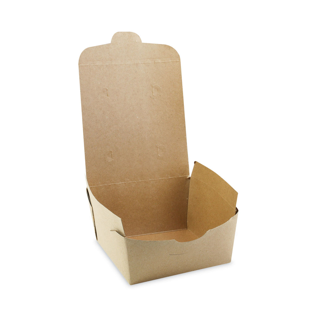 EarthChoice OneBox Paper Box, 37 oz, 4.5 x 4.5 x 2.5, Kraft, 312/Carton