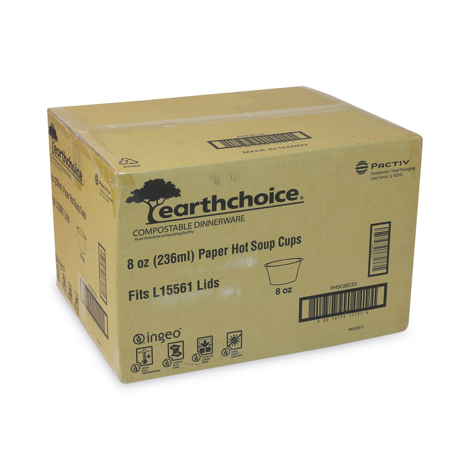 earthchoice-compostable-soup-cup-small-8-oz-3-x-3-x-3-brown-paper-500-carton_pctphsc8ecdi - 2