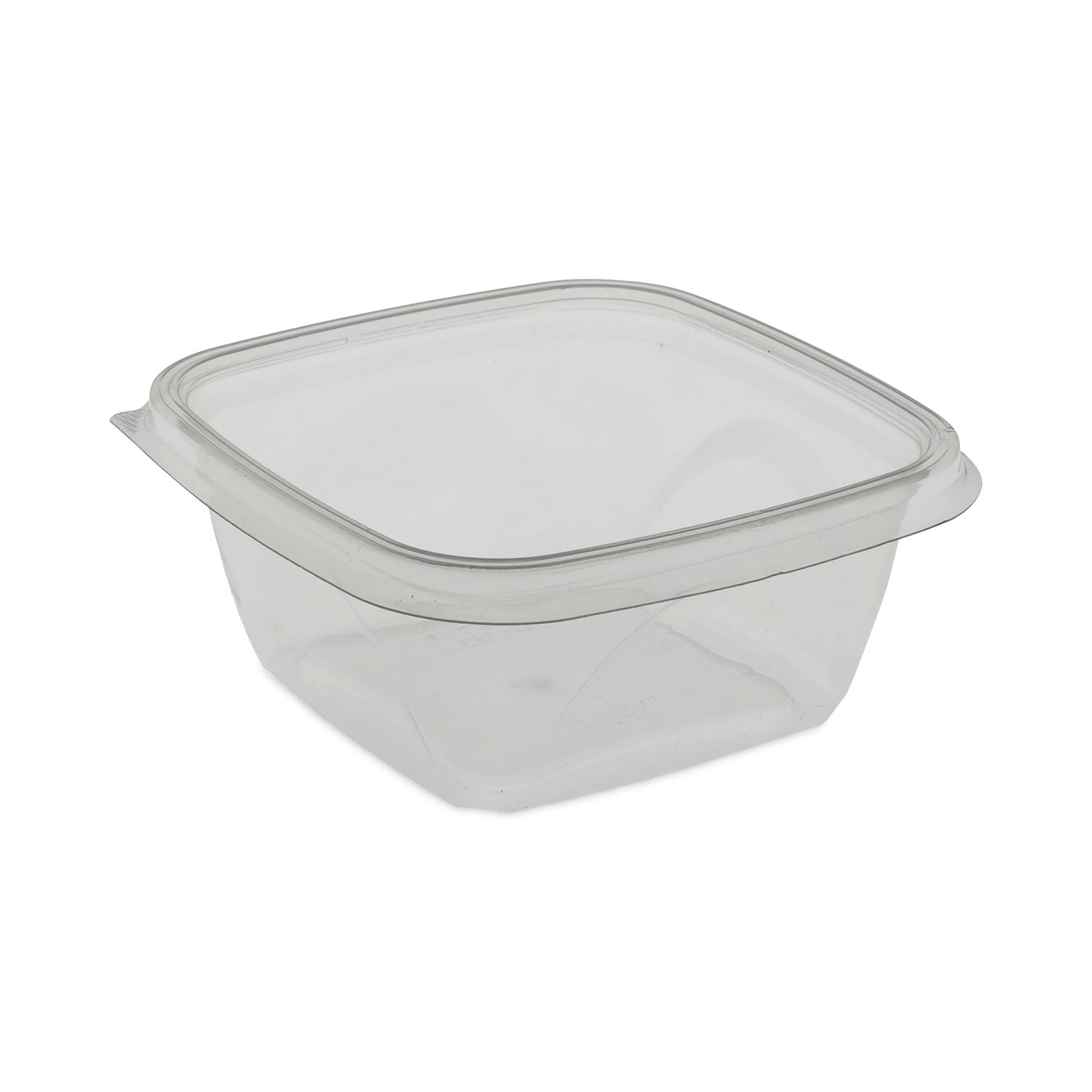 earthchoice-square-recycled-bowl-16-oz-5-x-5-x-175-clear-plastic-504-carton_pctsac0516 - 1