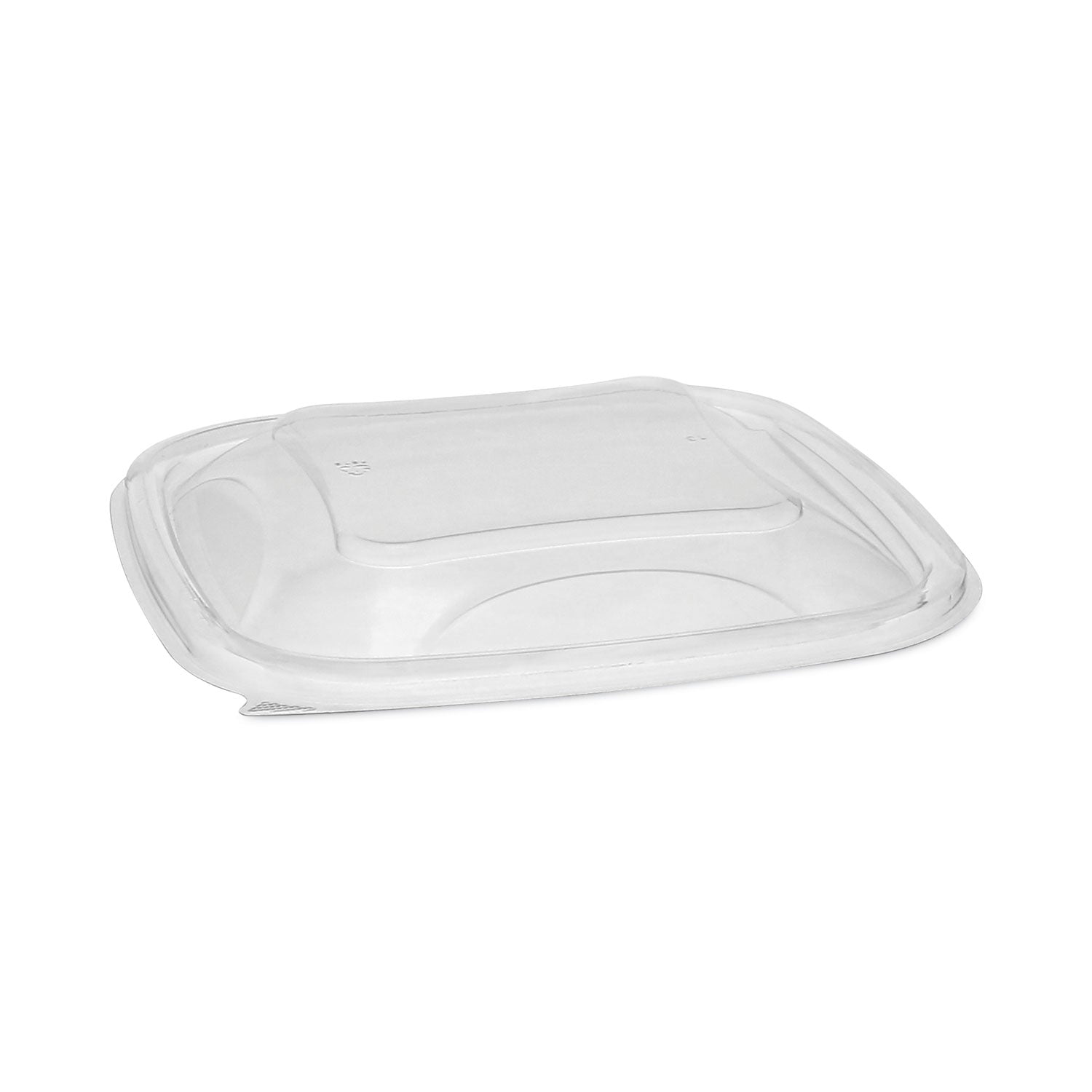 earthchoice-recycled-pet-container-lid-for-24-32-oz-container-bases-738-x-738-x-082-clear-plastic-300-carton_pctsacld07 - 1