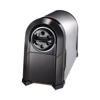 Super Pro Glow Commercial Electric Pencil Sharpener, AC-Powered, 6.13 x 10.63 x 9, Black/Silver