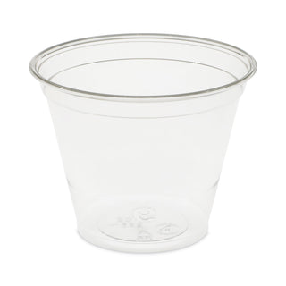 EarthChoice Recycled Clear Plastic Cold Cups, 9 oz, Clear, 975/Carton