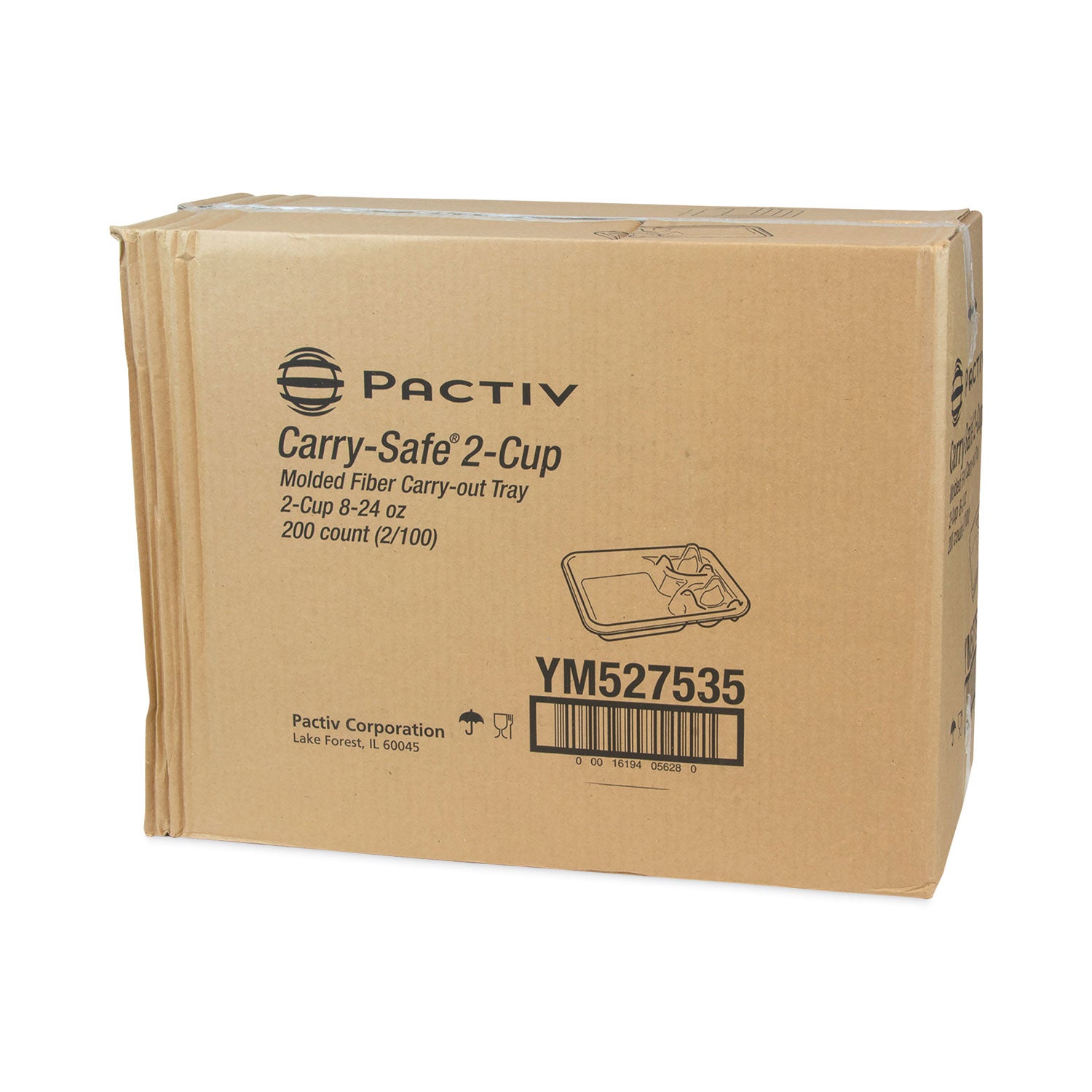 earthchoice-carry-safe-beverage-carrier-two-cup-carrier-with-food-tray-8-oz-to-24-oz-natural-200-carton_pctym527535 - 2
