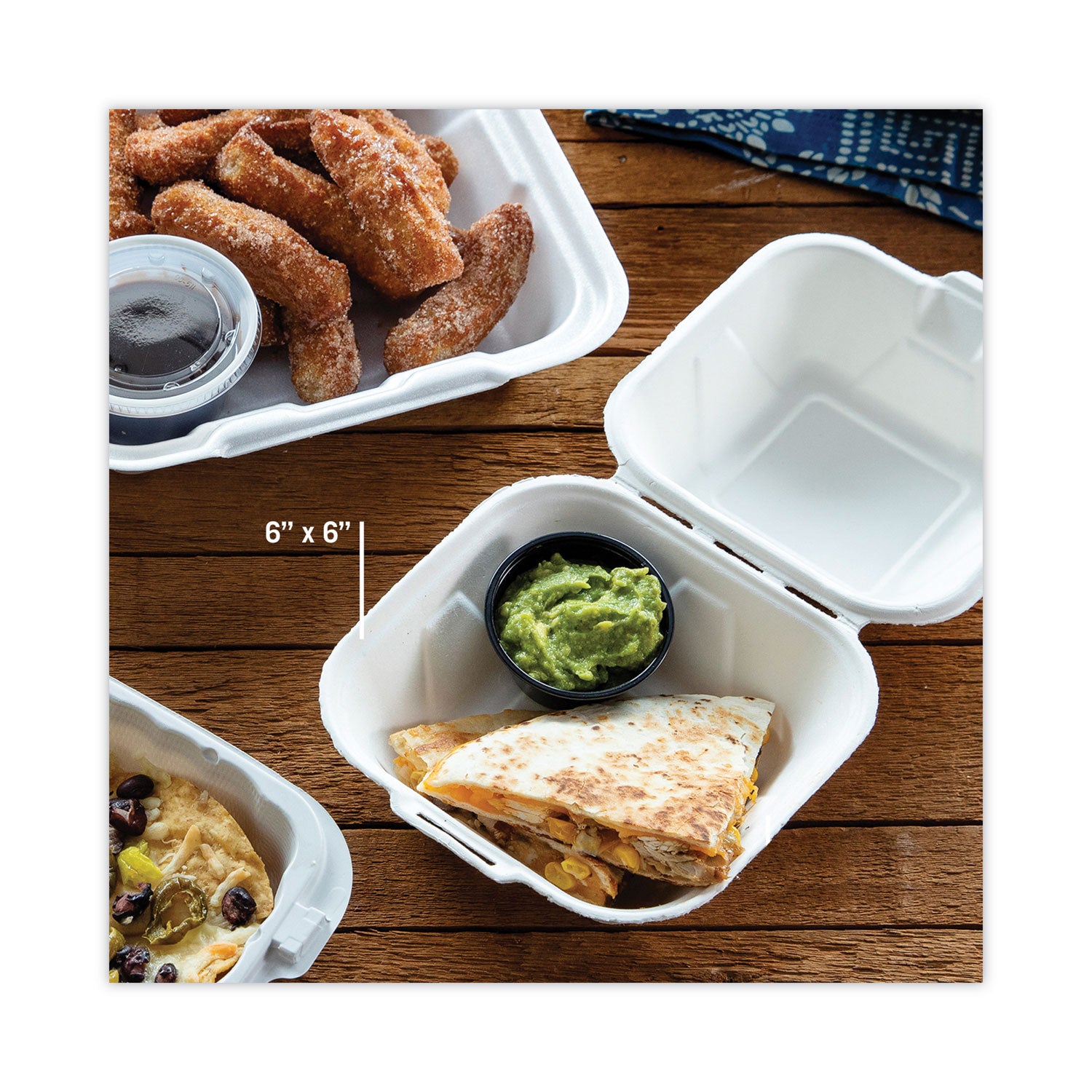 earthchoice-bagasse-hinged-lid-container-single-tab-lock-6-sandwich-58-x-58-x-33-natural-sugarcane-500-carton_pctymch00800001 - 8